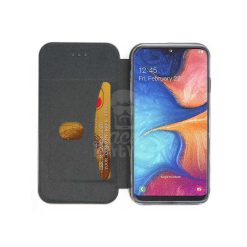 Peněženkové pouzdro Elegance černé – Samsung Galaxy A20e | Levné Kryty | Levné Kryty | Levné Kryty
