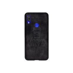 Silikonový kryt Denim case černý – Xiaomi Redmi Note 7 | Levné Kryty | Levné Kryty | Levné Kryty