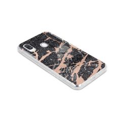 Zadní kryt s potiskem Marble černý – Samsung Galaxy A40 | Levné Kryty | Levné Kryty | Levné Kryty