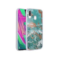 Zadní kryt s potiskem Marble zelený – Samsung Galaxy A40 | Levné Kryty | Levné Kryty | Levné Kryty