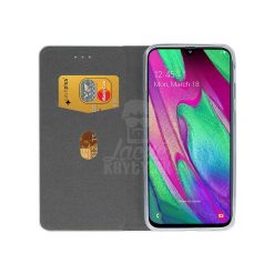 Knížkové pouzdro Fusion Book zlaté – Samsung Galaxy A40 | Levné Kryty | Levné Kryty | Levné Kryty