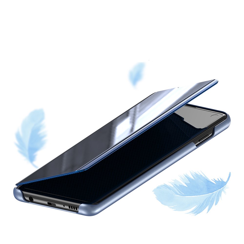 Průhledný kryt Flip View Case růžový – Samsung Galaxy S10e | Levné Kryty | Levné Kryty | Levné Kryty