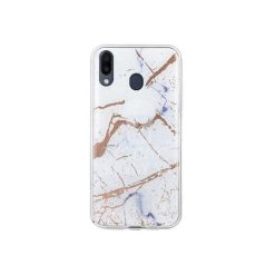 Alternative view of Zadní kryt s potiskem Marble bílý – Samsung Galaxy M20