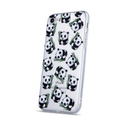 Zadní kryt Trendy s potiskem Panda transparentní – Samsung Galaxy A50 / A30s