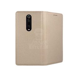 Knížkové pouzdro Smart Case Book zlaté – Xiaomi Mi 9T / Mi 9T Pro | Levné Kryty | Levné Kryty | Levné Kryty