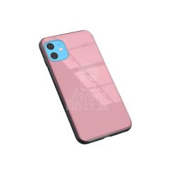 Skleněný kryt Glass Case růžový – Apple iPhone 11 | Levné Kryty | Levné Kryty | Levné Kryty