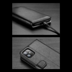 Peněženkové pouzdro Dux Ducis Kado černé – Apple iPhone 11 | Levné Kryty | Levné Kryty | Levné Kryty