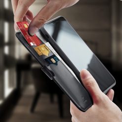 Peněženkové pouzdro Dux Ducis Kado černé – Apple iPhone 11 | Levné Kryty | Levné Kryty | Levné Kryty