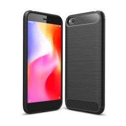 Zadní kryt Carbon černý – Xiaomi Redmi Go