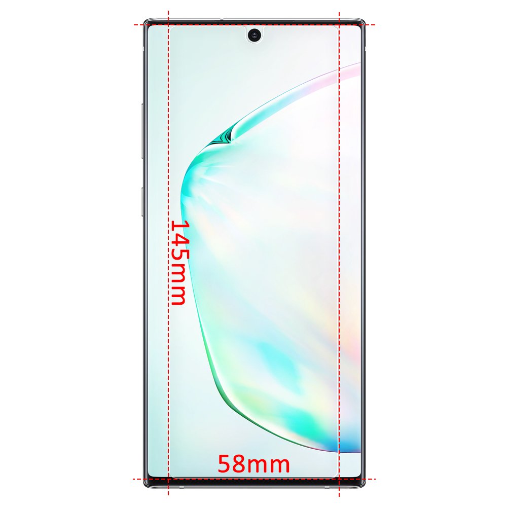Tvrzené sklo Premium 9H (pouze střed obrazovky) – Samsung Galaxy Note 10 | Levné Kryty | Levné Kryty | Levné Kryty