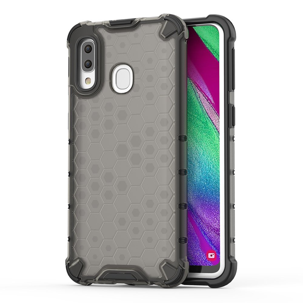Odolný kryt Honeycomb Armor černý – Samsung Galaxy A40 | Levné Kryty | Levné Kryty | Levné Kryty
