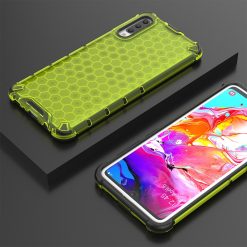 Odolný kryt Honeycomb Armor zelený – Samsung Galaxy A70 | Levné Kryty | Levné Kryty | Levné Kryty