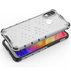 Odolný kryt Honeycomb Armor transparentní – Xiaomi Redmi Note 7 | Levné Kryty | Levné Kryty | Levné Kryty