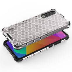 Odolný kryt Honeycomb Armor transparentní – Xiaomi Mi A3 | Levné Kryty | Levné Kryty | Levné Kryty