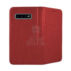 Kožené pouzdro Smart Pro červené – Samsung Galaxy S10 | Levné Kryty | Levné Kryty | Levné Kryty