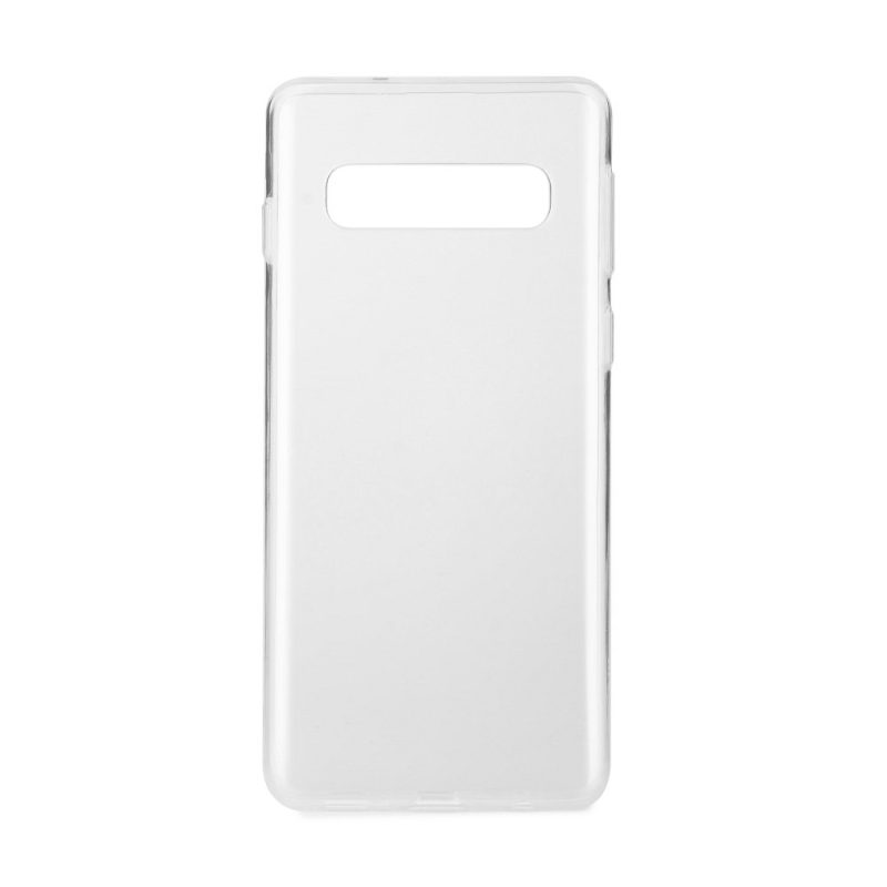 Transparentný silikónový kryt Slim 1,8mm – Samsung Galaxy S10 | Levné Kryty