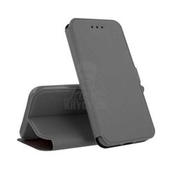 Knížkové pouzdro Book Pocket šedé – iPhone Xs Max | Levné Kryty | Levné Kryty | Levné Kryty