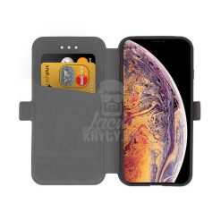 Knížkové pouzdro Book Pocket šedé – iPhone Xs Max | Levné Kryty | Levné Kryty | Levné Kryty