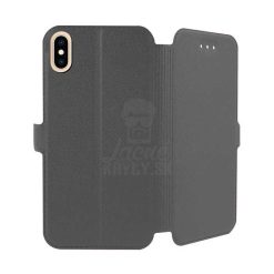 Knížkové pouzdro Book Pocket šedé – iPhone Xs Max | Levné Kryty | Levné Kryty | Levné Kryty