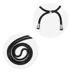 Zadní transparentní kryt s černou šňůrkou Neck Strap – iPhone Xs Max | Levné Kryty | Levné Kryty | Levné Kryty
