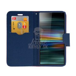 Peněženkové pouzdro Fancy Book červené – Sony Xperia 10 | Levné Kryty | Levné Kryty | Levné Kryty
