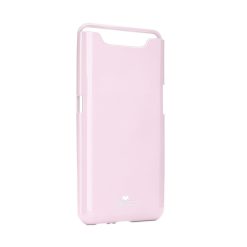Gumový kryt Jelly Mercury slabě růžový – Samsung Galaxy A80