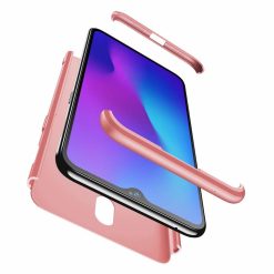 Oboustranné pouzdro 360 Full body protection růžové – OnePlus 6T | Levné Kryty | Levné Kryty | Levné Kryty