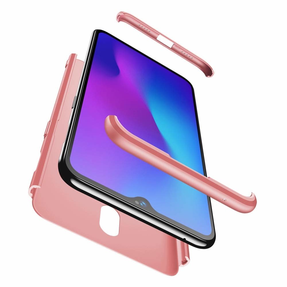 Oboustranné pouzdro 360 Full body protection růžové – OnePlus 6T | Levné Kryty | Levné Kryty | Levné Kryty