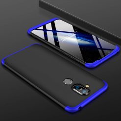 Alternative view of Oboustranné pouzdro 360 Full body protection modro-černé – Nokia 8.1