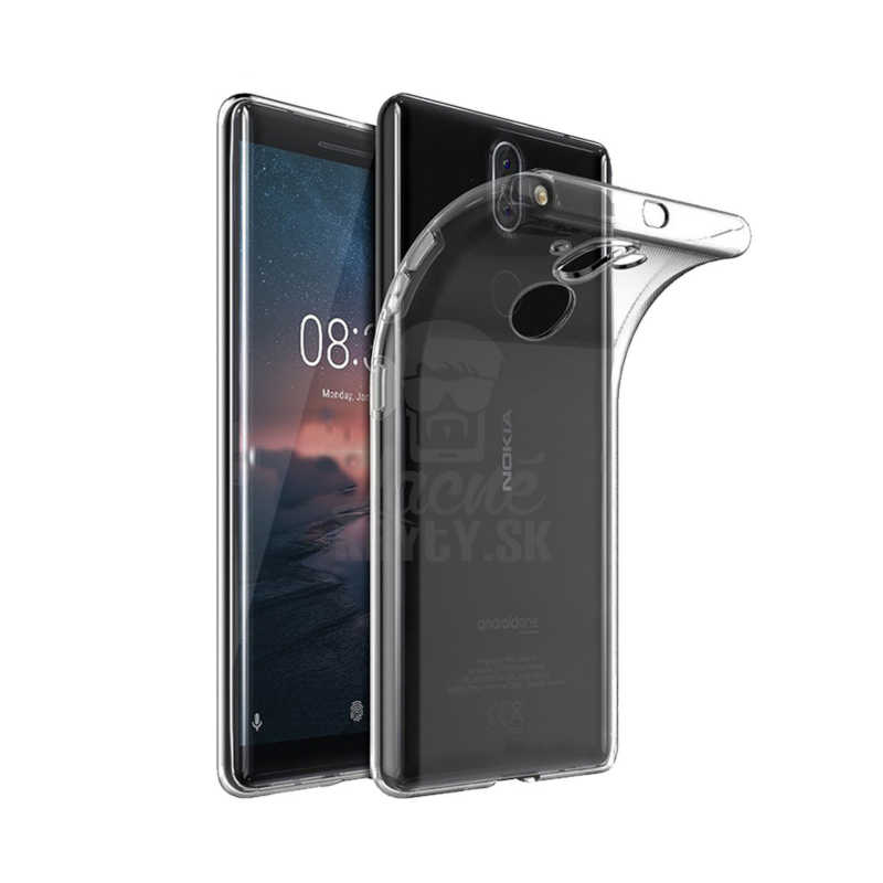 Transparentní silikonový kryt Ultra Slim 0,5mm – Nokia 8 Sirocco | Levné Kryty | Levné Kryty | Levné Kryty