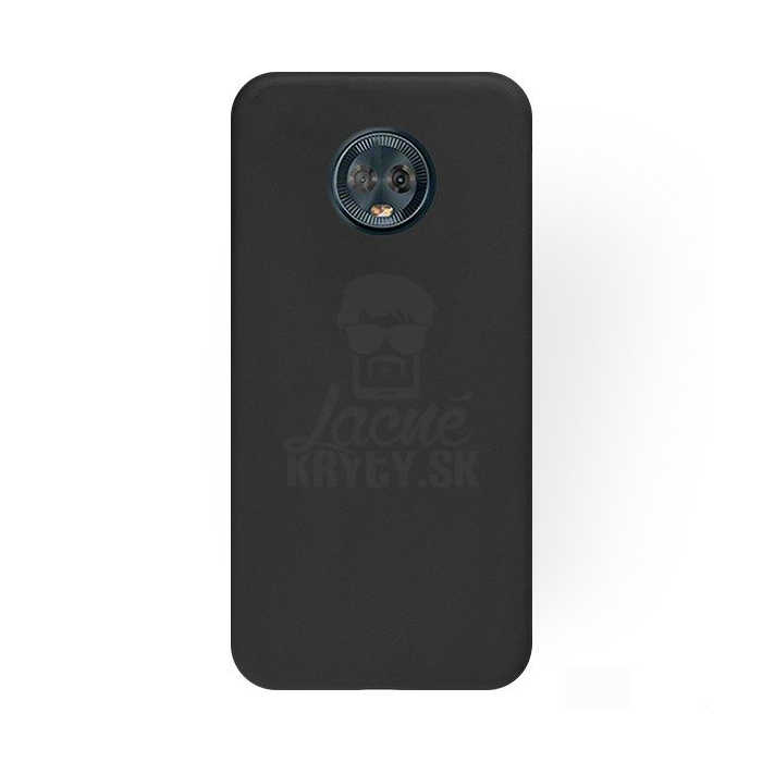 Zadní kryt Soft Matt černý – Motorola Moto G6 | Levné Kryty | Levné Kryty | Levné Kryty