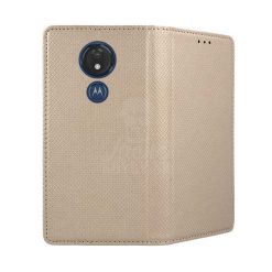 Knížkové pouzdro Smart Case Book zlaté – Motorola Moto G7 Power | Levné Kryty | Levné Kryty | Levné Kryty