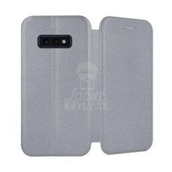 Knížkové pouzdro Verona šedé – Samsung Galaxy S10e | Levné Kryty | Levné Kryty | Levné Kryty