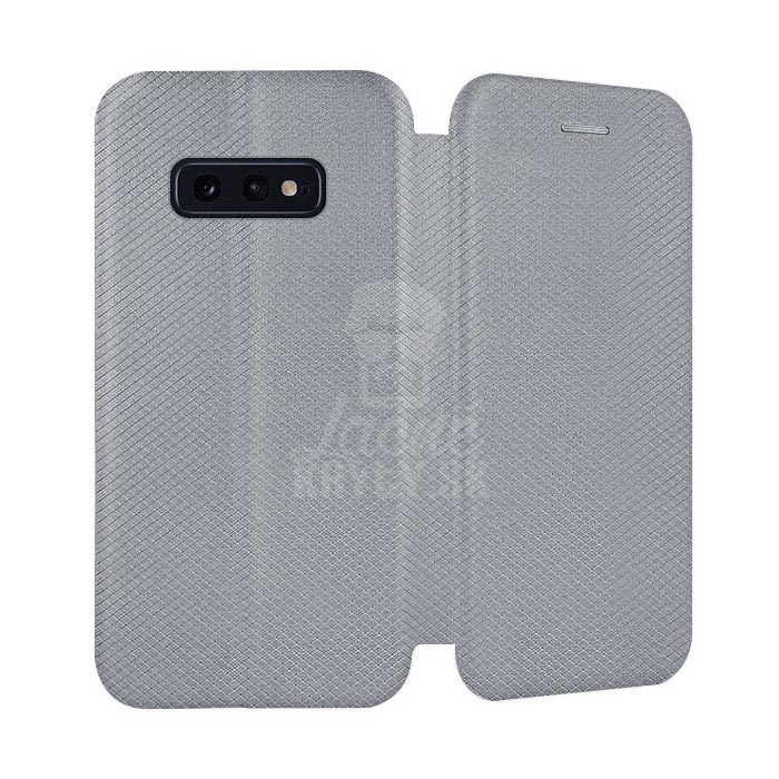 Knížkové pouzdro Verona šedé – Samsung Galaxy S10e | Levné Kryty | Levné Kryty | Levné Kryty