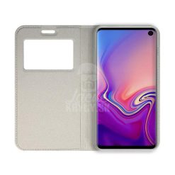 Knížkové pouzdro Smart Look zlaté – Samsung Galaxy S10e | Levné Kryty | Levné Kryty | Levné Kryty