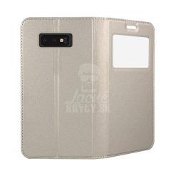 Knížkové pouzdro Smart Look zlaté – Samsung Galaxy S10e | Levné Kryty | Levné Kryty | Levné Kryty