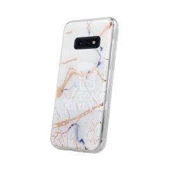 Zadní kryt s potiskem Marble bílý – Samsung Galaxy S10e | Levné Kryty | Levné Kryty | Levné Kryty