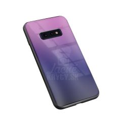 Skleněný kryt Aurora glass růžovo-černý – Samsung Galaxy S10e | Levné Kryty | Levné Kryty | Levné Kryty