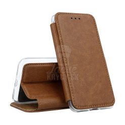 Knížkové pouzdro Prime case hnědé – Samsung Galaxy S10 Plus (S10+) | Levné Kryty | Levné Kryty | Levné Kryty