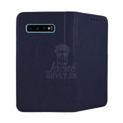 Kožené pouzdro Smart Pro modré – Samsung Galaxy S10 Plus (S10+) | Levné Kryty | Levné Kryty | Levné Kryty