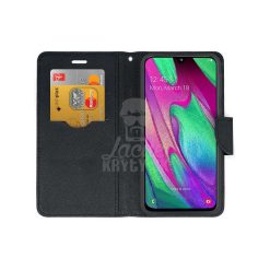 Peněženkové pouzdro Fancy Book černé – Xiaomi Redmi 8 | Levné Kryty | Levné Kryty | Levné Kryty