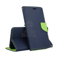 Peněženkové pouzdro Fancy Book modro-limetkové – Xiaomi Redmi 8A | Levné Kryty | Levné Kryty | Levné Kryty