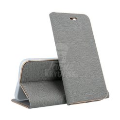 Knížkové pouzdro Luna Book stříbrné – Xiaomi Redmi 8A | Levné Kryty | Levné Kryty | Levné Kryty