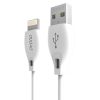 Lightning kabel datový Dudao L4L 2,1A 1m bílý | Levné Kryty | Levné Kryty | Levné Kryty