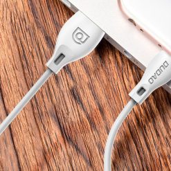 Lightning kabel datový Dudao L4L 2,1A 1m bílý | Levné Kryty | Levné Kryty | Levné Kryty
