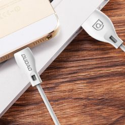 Lightning kabel datový Dudao L4L 2,1A 1m bílý | Levné Kryty | Levné Kryty | Levné Kryty
