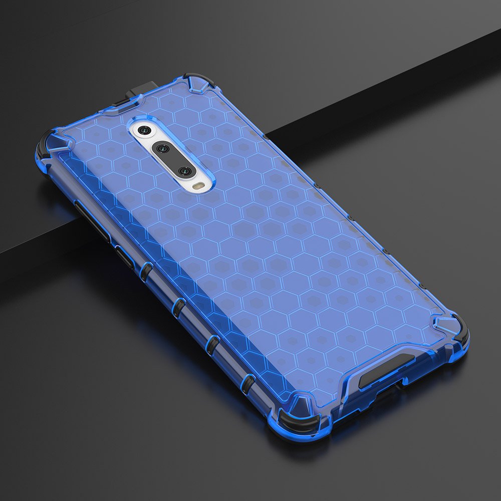 Odolný kryt Honeycomb Armor modrý – Xiaomi Mi 9T / 9T Pro | Levné Kryty | Levné Kryty | Levné Kryty