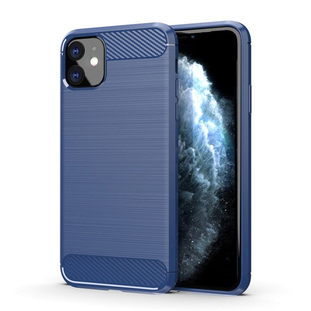 Zadní kryt Carbon modrý – Apple iPhone 11