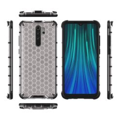 Odolný kryt Honeycomb Armor transparentní – Xiaomi Redmi Note 8 Pro | Levné Kryty | Levné Kryty | Levné Kryty