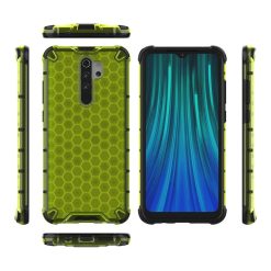 Odolný kryt Honeycomb Armor zelený – Xiaomi Redmi Note 8 Pro | Levné Kryty | Levné Kryty | Levné Kryty